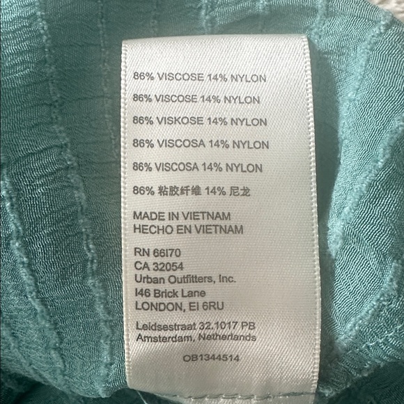 Out Of Town Top in Blue Jade Free People Color:Blue Jade - Picture 11 of 12